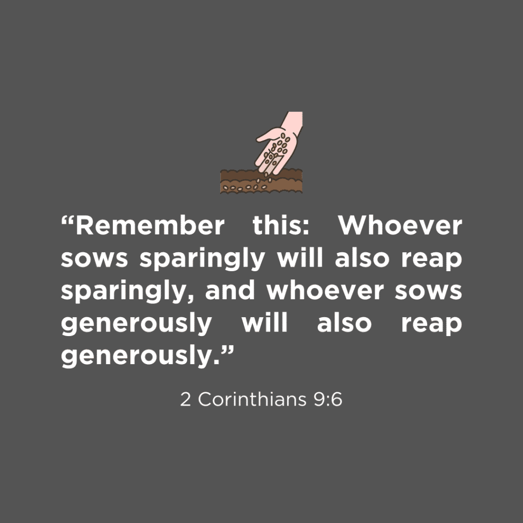 2 Corinthians 9:6