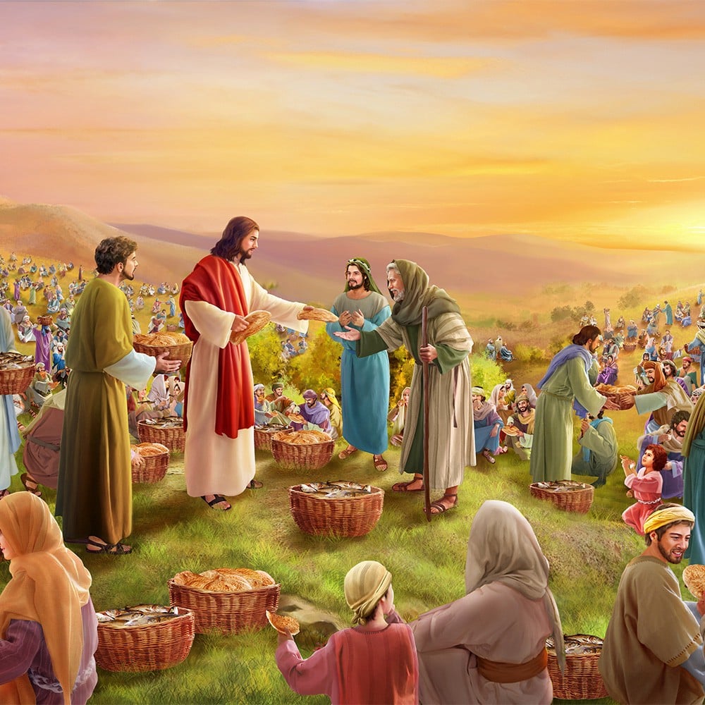 Jesus Feeding the 5000 Meaning 1