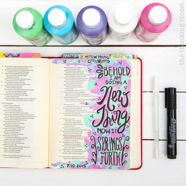 Best Bibles for journaling 2