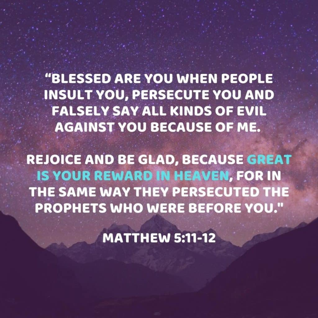 1. Matthew 5:11-12