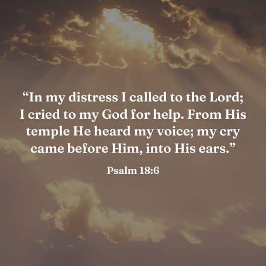 Psalm 18:6